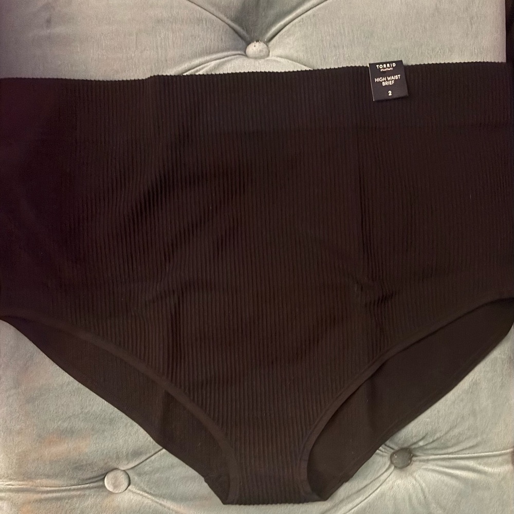 Torrid Black High-Waist Brief